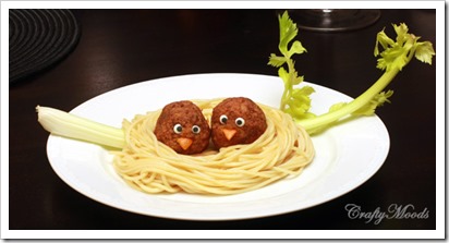 Pasta Bird Nests Pasta Bird Nests