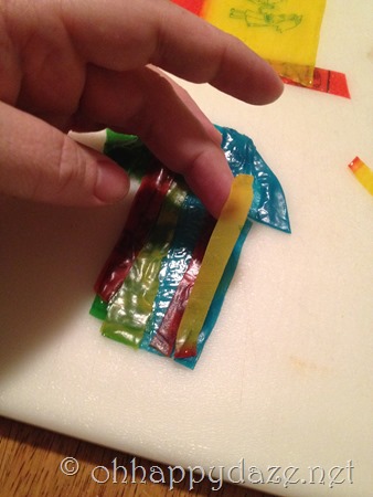 Joseph’s Coat of Many Colors Edible Craft 3